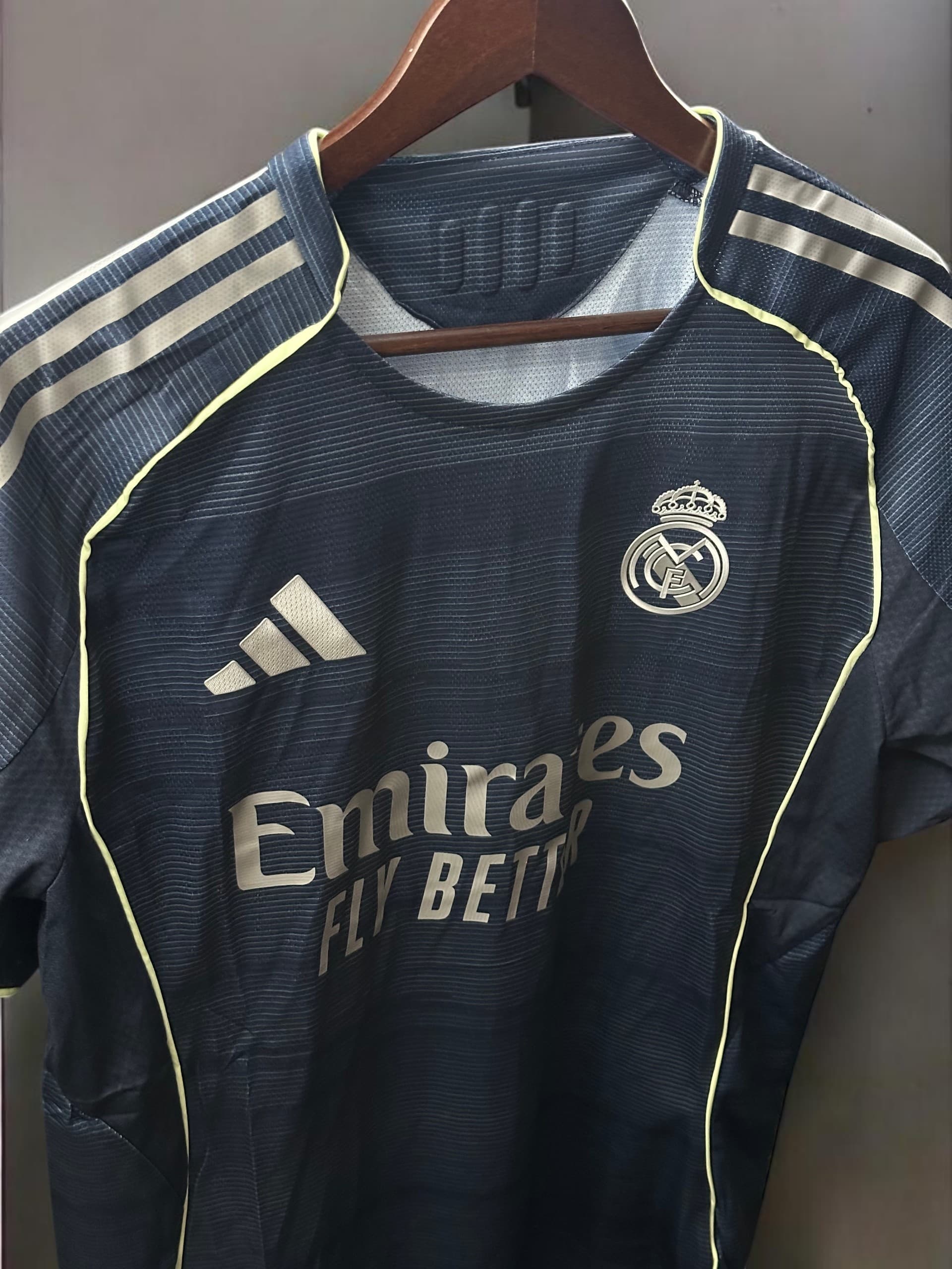 Real Madrid Away Jersey 2025/26 | Player Edition Football Kit