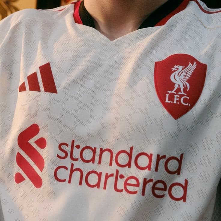 Liverpool Away Jersey 2025/26 | Player Edition Football Kit